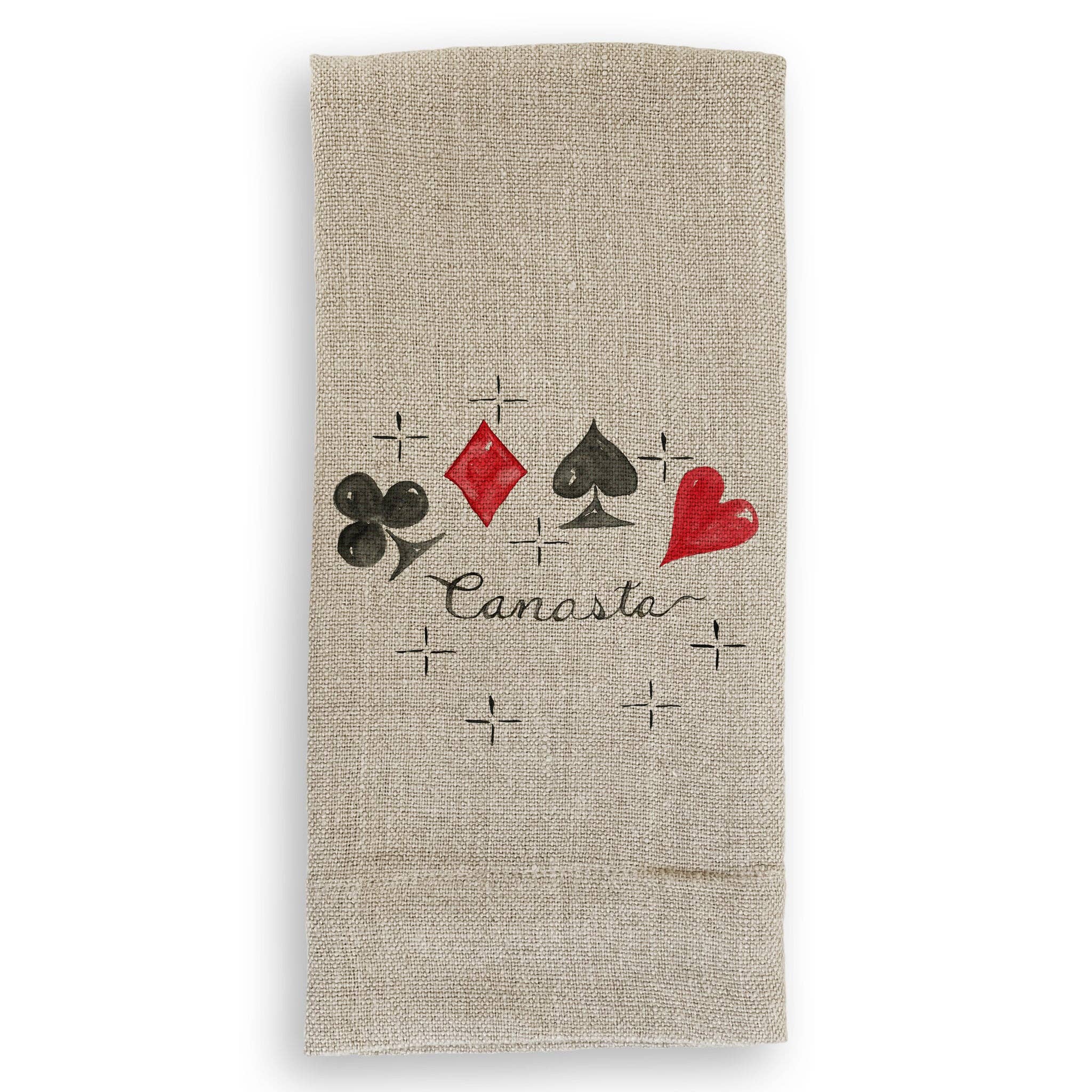 French Graffiti - Wholesale Tea Towel - Canasta1