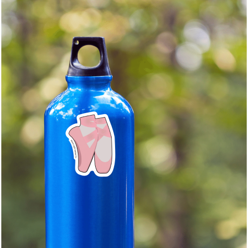 Moon Light Sticker Co - Wholesale Sticker - Ballet Shoes Sticker2