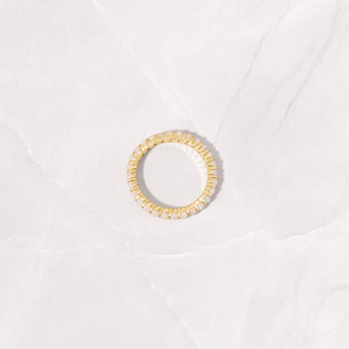 Sami Jewels - Wholesale Multi-Stone Ring - Opal Eternity Ring