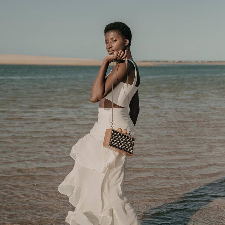 Catarina Mina - Wholesale Clutch Bag - Women's - Clutch Revela Chevron3