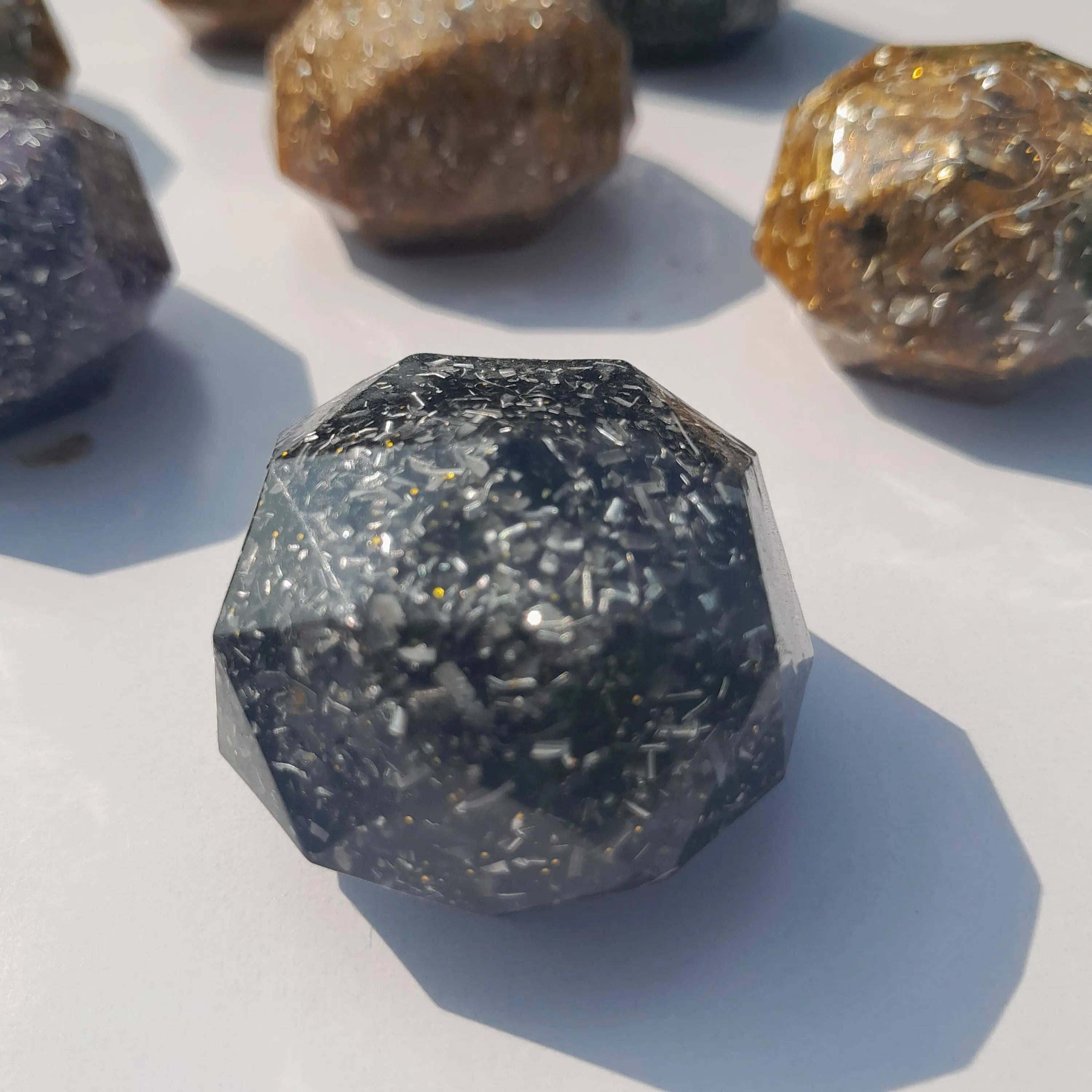 Mundo Orgon - Wholesale Spiritual Stone/Crystal - Mini Orgonite Dome - Pocket Size6