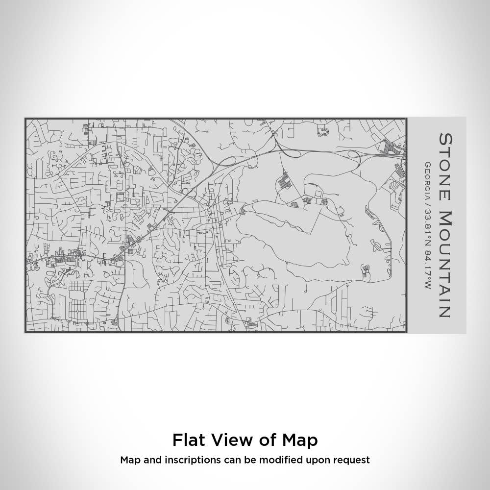 JACE.design - Wholesale Water Bottle - Stone Mountain GA Map Insulated Bottle1