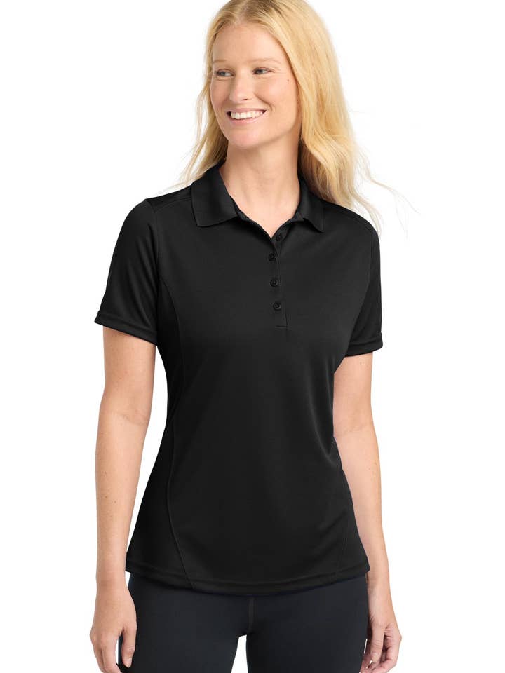 Ink Tees Custom T-Shirt Personalized Print, Premium Quality, Fast Turnaround, Multiple Colors Sport-Tek Women's Dry Zone Raglan Accent Polo. L475 for wholesale by Ink Tees Custom Tshirts