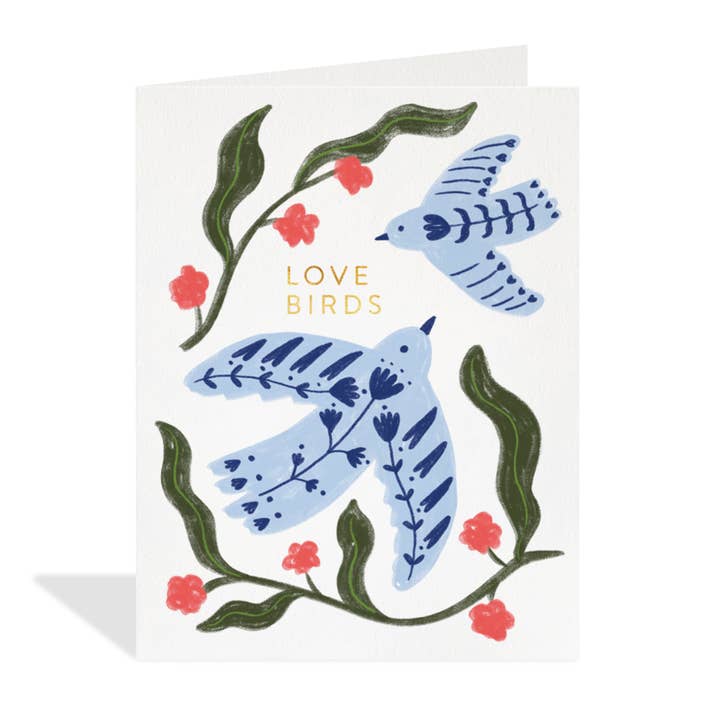 Blue Love Birds for wholesale by Halfpenny Postage Intl
