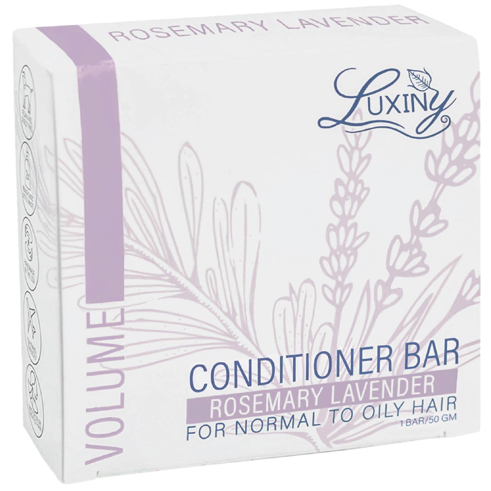 Luxiny Products - Luxurious Bath and Body - Wholesale Hair Conditioner - Conditioner Bar | Rosemary Lavender | Volume | Rice Protein5