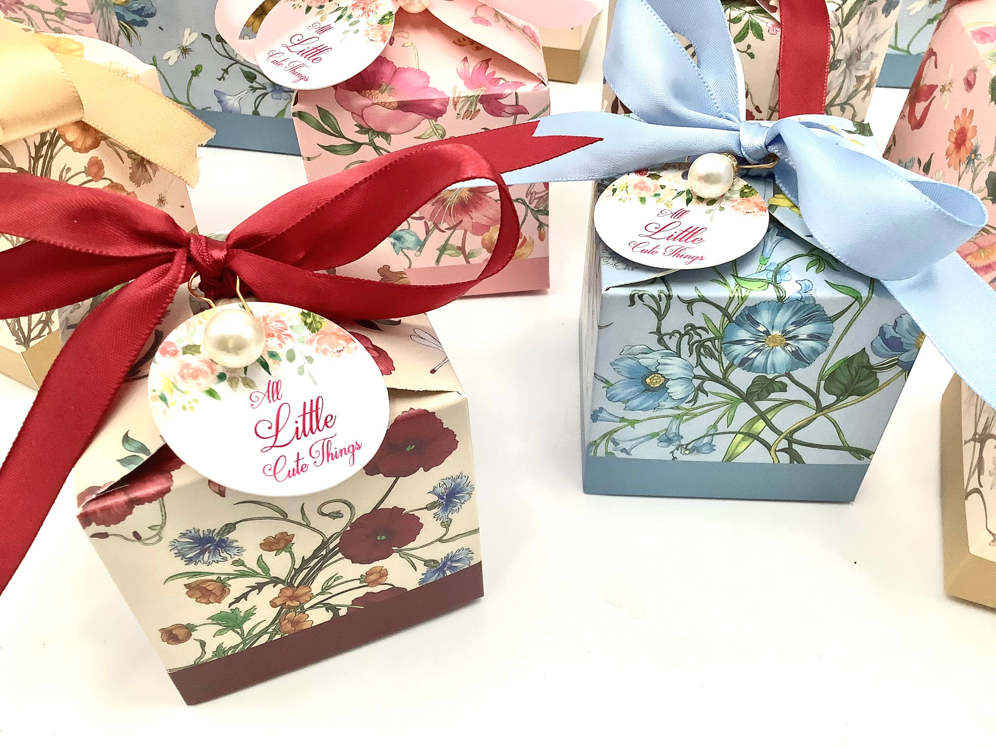 All Little Cute Things - Vendita all'ingrosso Tè in bustine - Bellissima Scatola di Tè Floreale. Tè Nero con Bustina di Petali di Rosa3