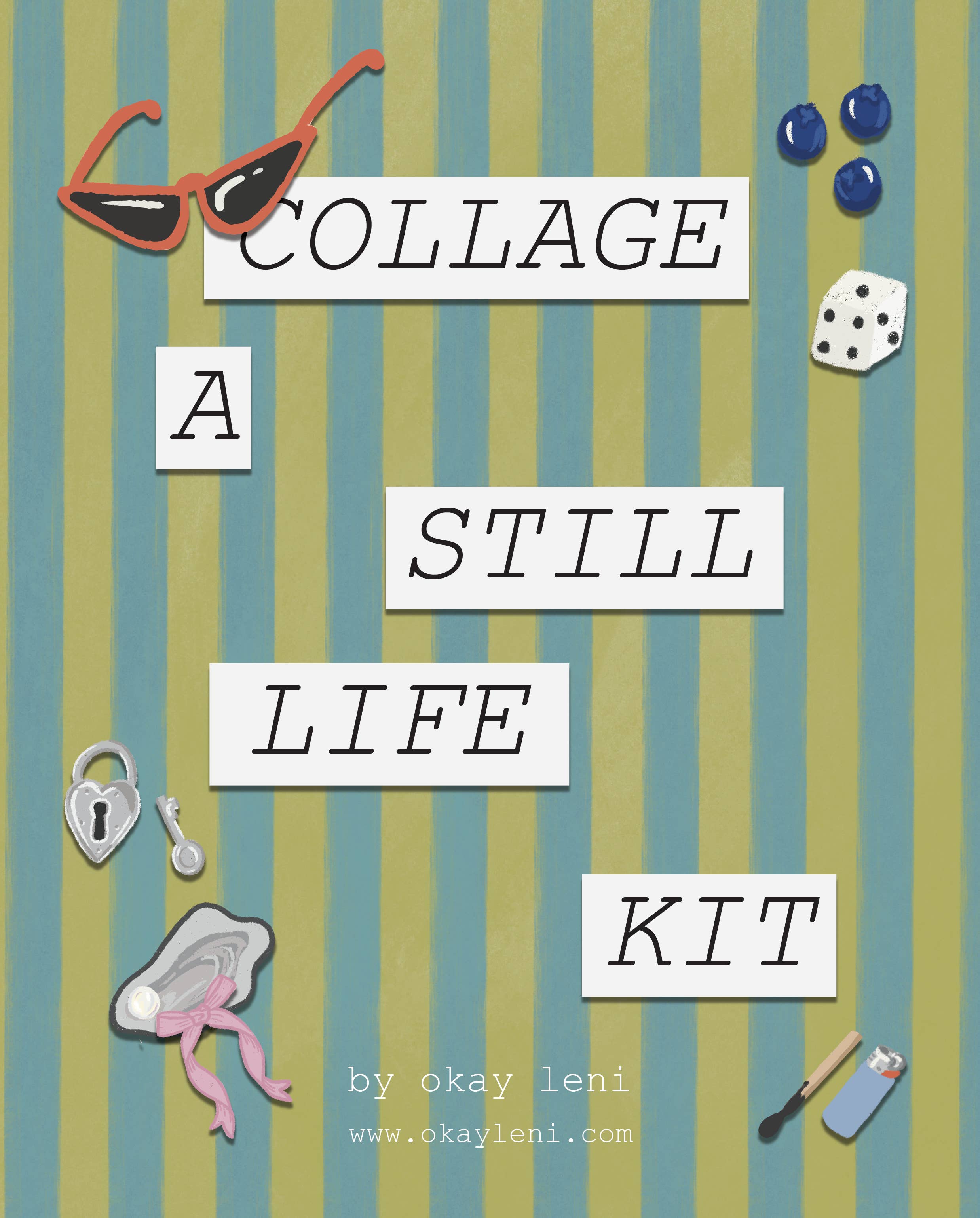 okay leni - Wholesale Collage - collage a still life kit