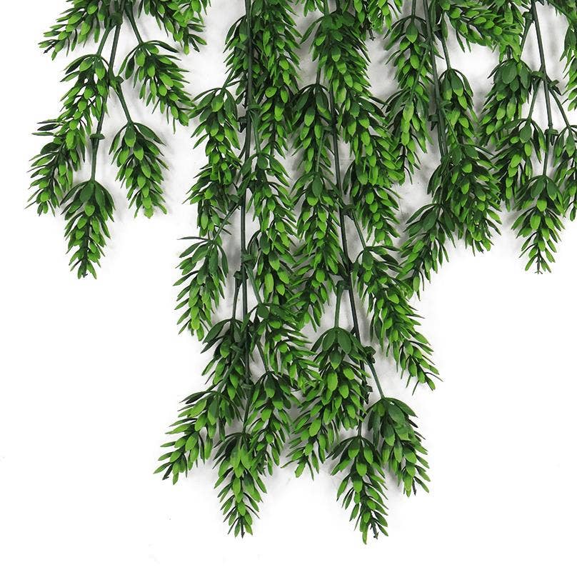 Leaf Design UK LTD – wholesale Artificial plant – Hanging UV and Fire Resistant Artificial Clustered Fern Plant 128cm2
