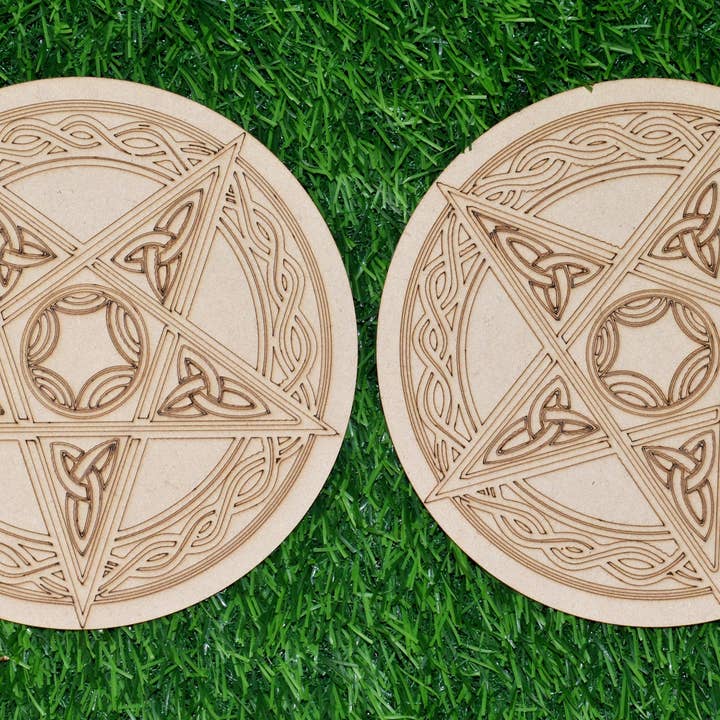 Soothing Crystals - Wholesale Meditation Supplies - 6" Dowsing Pendulum Board | Dowsing Board | Grid Board7