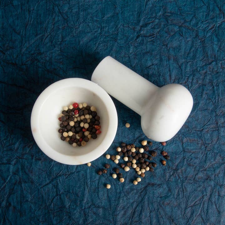 BIDKhome - Wholesale Mortar & Pestle - Marble Mortar & Pestle1