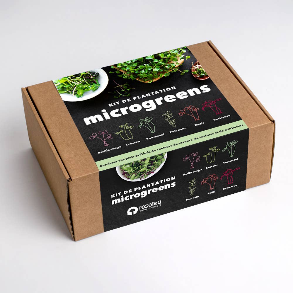 Resetea – wholesale Plant seeds – Microgreens Self-Growing Kit🌱1