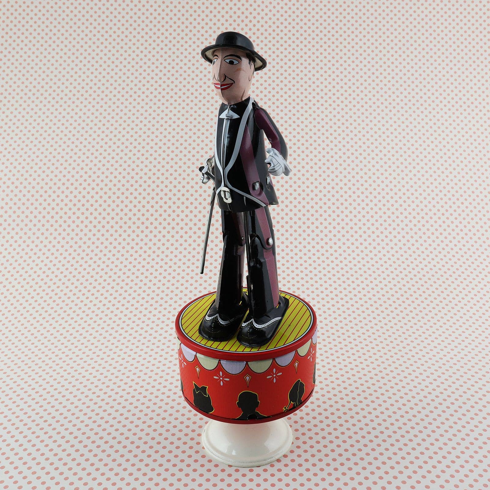 Tribal Trade GmbH - Wholesale Decorative Figurine - Tin Toy Tap Dancer 2 Tap Dance5