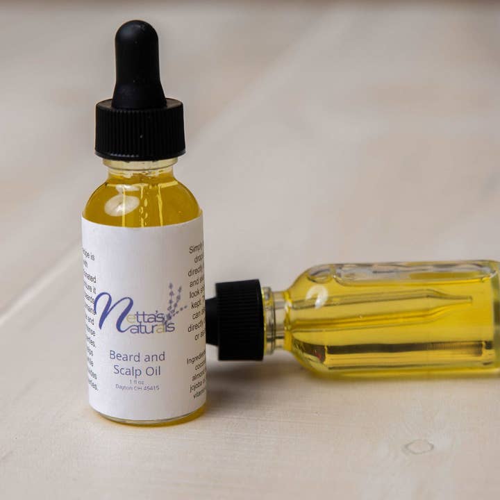 Conditioning Beard & Scalp Oil for wholesale by Netta’s Naturals