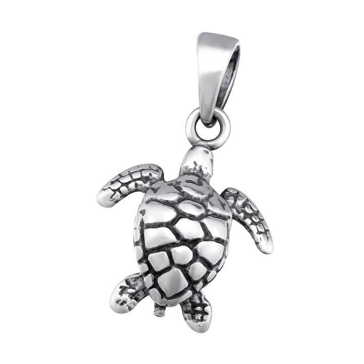 Water turtle pendant 925 silver for wholesale by Janusch
