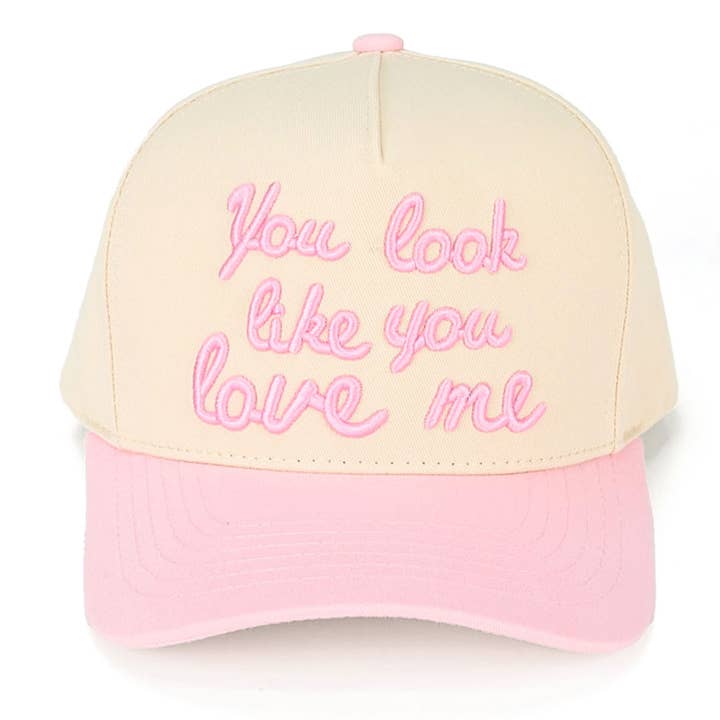 Hana - Wholesale Trucker Hat - Women's - C.C YOU LOOK LIKE YOU LOVE ME Trucker Cap
