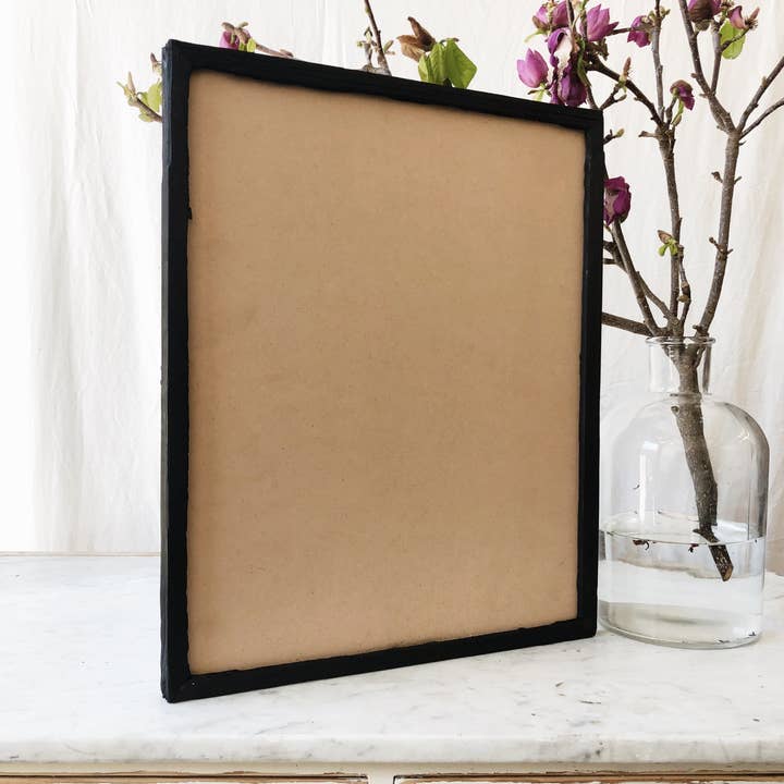 Alibi Interiors - Wholesale Picture frame - Reclaimed Wood Picture Frame 16x20 Black Soot Frame2