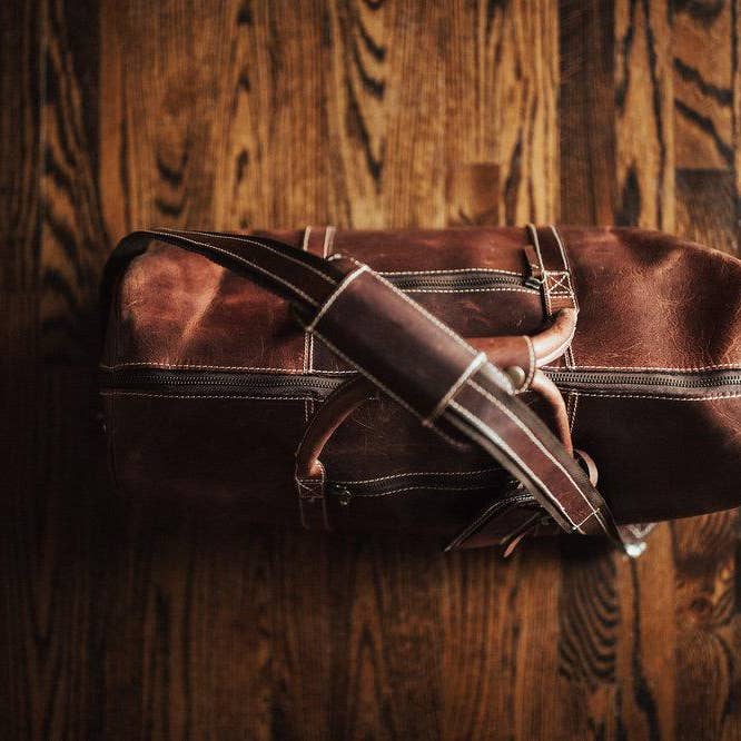 Kodiak Leather – wholesale Duffelväskor – Unisex – 30L Weekender Duffel8