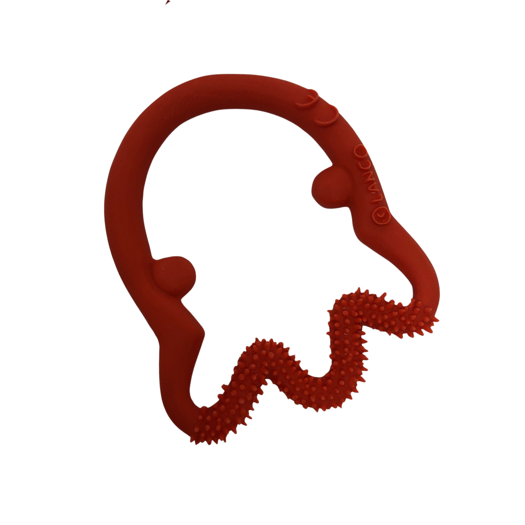 Natural Rubber Toys - Wholesale Teether (Not Clip-On) - Baby - Octopus Newborn / Premature Baby Teething Toy0