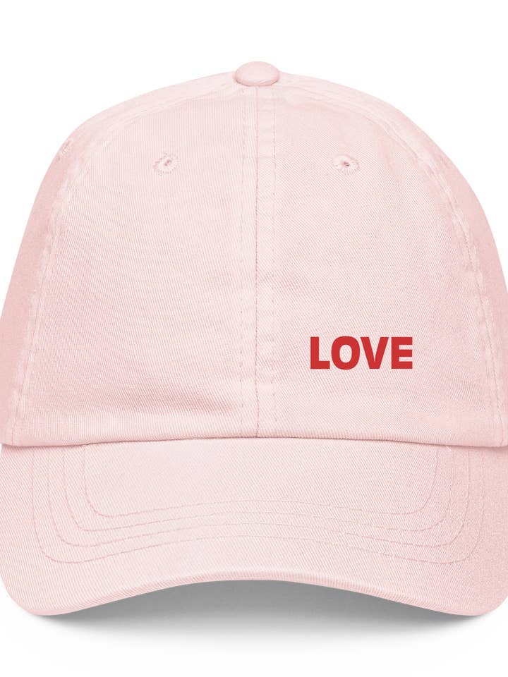 LOVE Pastel baseball hat - ROSA for wholesale by Leggybuddy