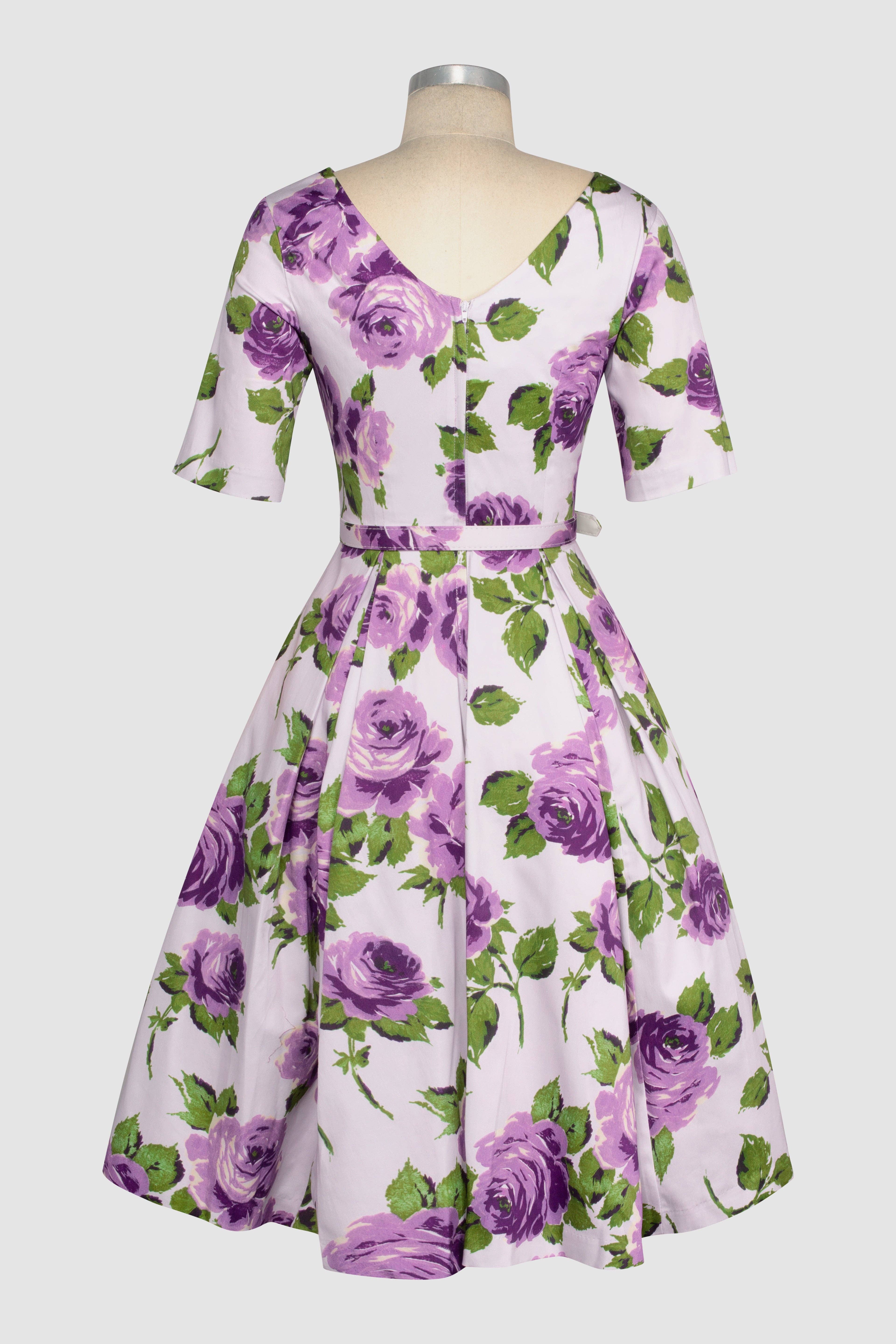 Retrospec'd Clothing – Vestido - Mulher por atacado – Vestido Vestido Vintage Valentina Toscana1