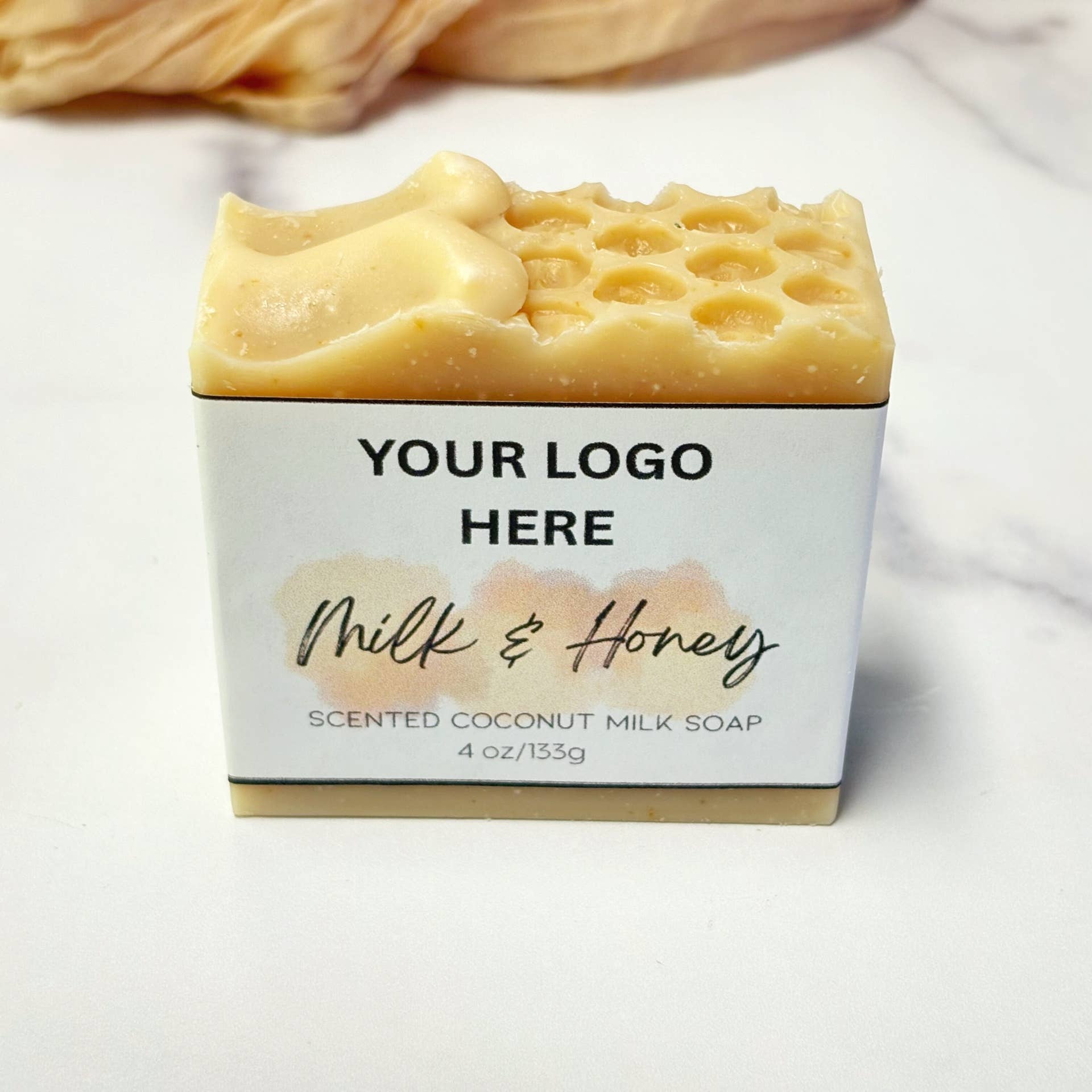 Serenity Soaps By Aki - Wholesale Bar Soap - Private Label | Milk & Honey Soap Bar (Vegan)2