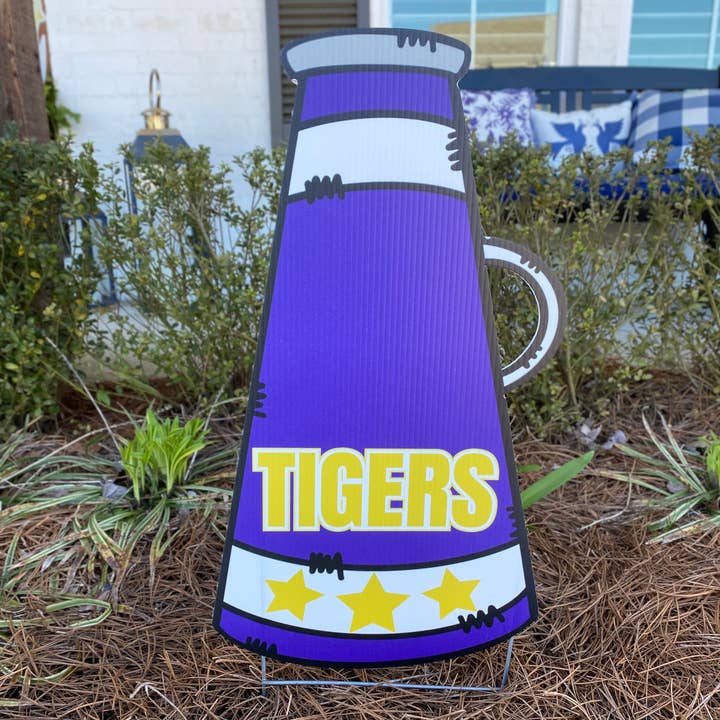 Lovely Reese - Wholesale Outdoor Sign - Cheer Megaphone0