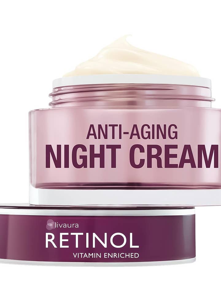 LIVAURA Retinol Night Cream – Anti-Aging Retinol for wholesale by Lifeable