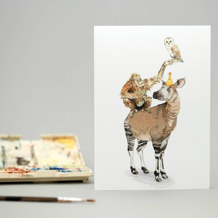 Die Okapi für den Großhandel von DMC Illustrations