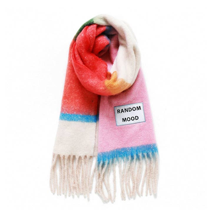 Écharpe surdimensionnée Humeur aléatoire pour la vente par Verb to do