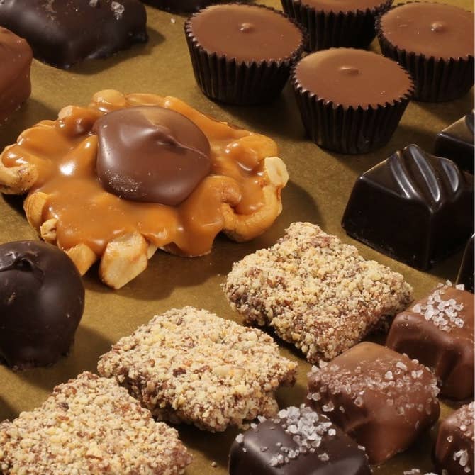 Coblentz Chocolate Company - Wholesale Toffee - Milk Almond Butter Crunch Toffee, Bulk1