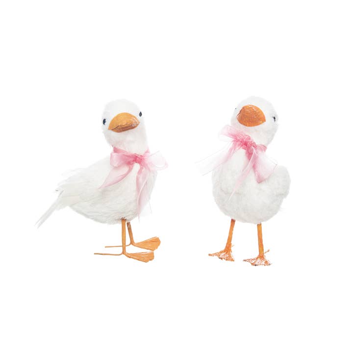 Easter Spring Duck Decorative Figurine Set 2 for wholesale by C&F Home