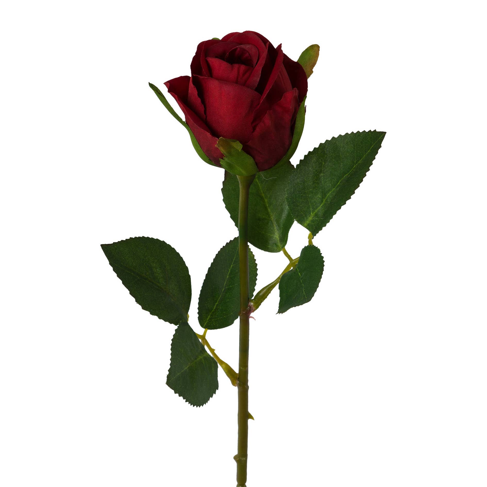 GASPER GmbH - Vente Fleurs artificielles - Rose rouge 45 cm0