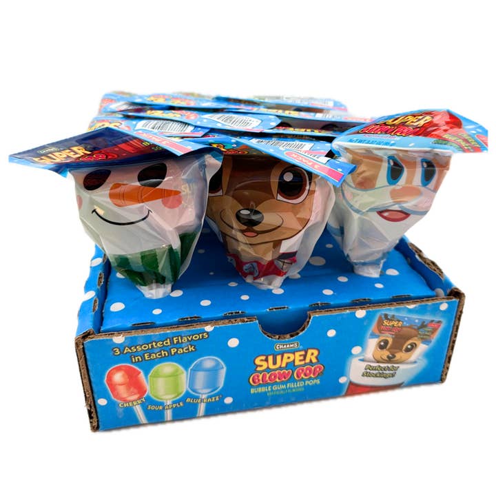 I Got Your Candy - Wholesale Lollipop - Charms Super Blow Pops - 3pk / 12ct