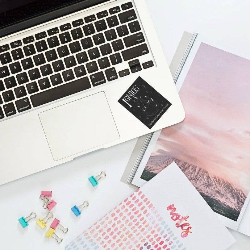 Serafine Art and Design - Wholesale Sticker - Spark of the Everflame Emarion Travel Sticker12