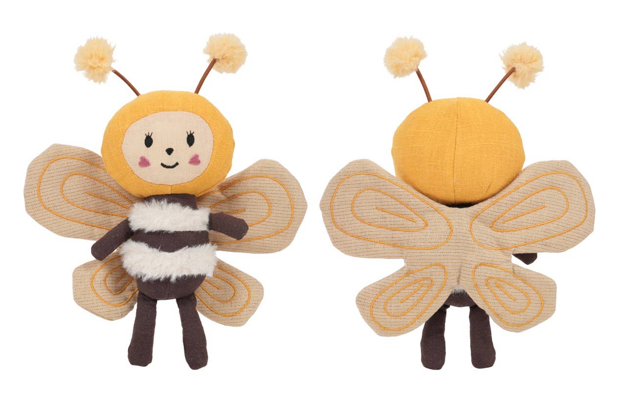 LEVLOVS – wholesale Stuffed/plush toy – Kids & baby – Bee Plush Toy Soft Cotton & Linen Stuffed Doll in Gift Box1
