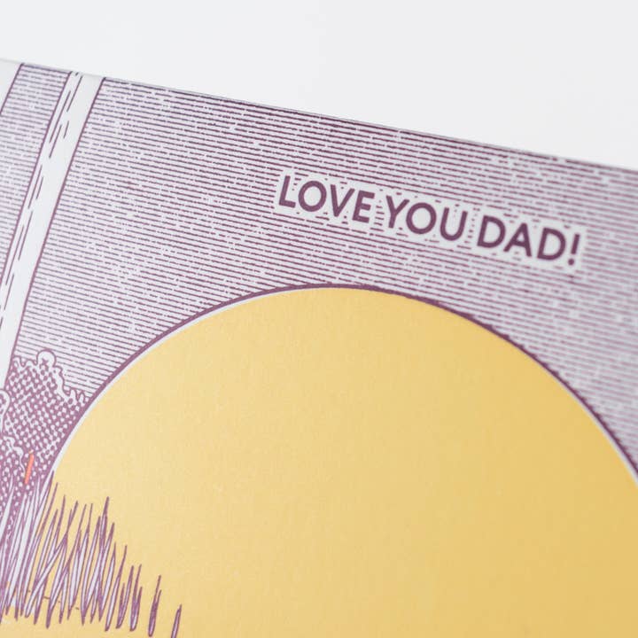 Porchlight Press Letterpress - Wholesale Father's Day Card - Card: Father's Day Croc Dad Greeting Card
