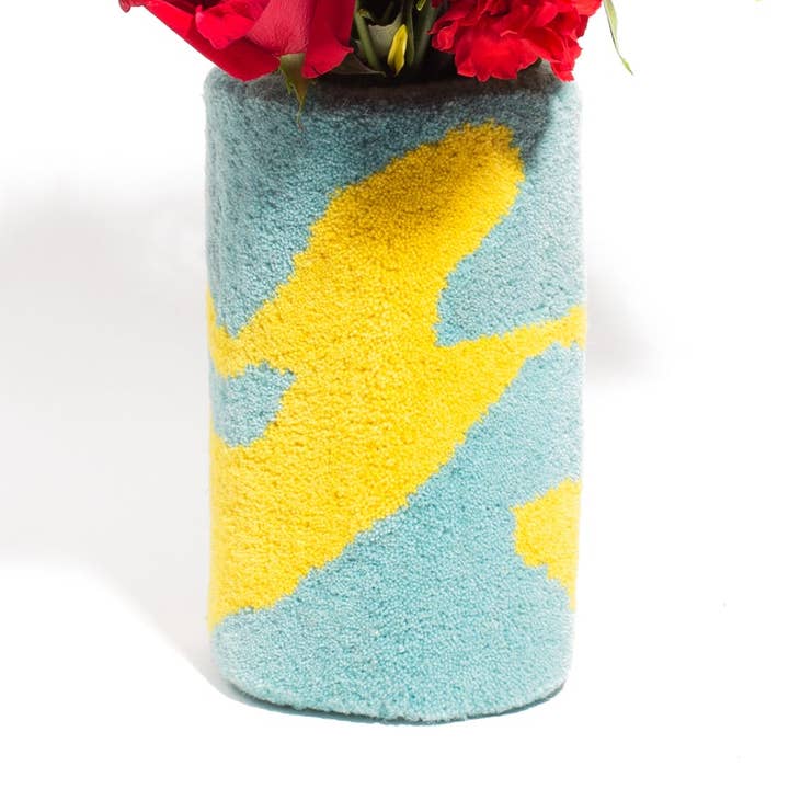Tufted Vase - Keilir in Sunshine for wholesale by Ugly Rugly