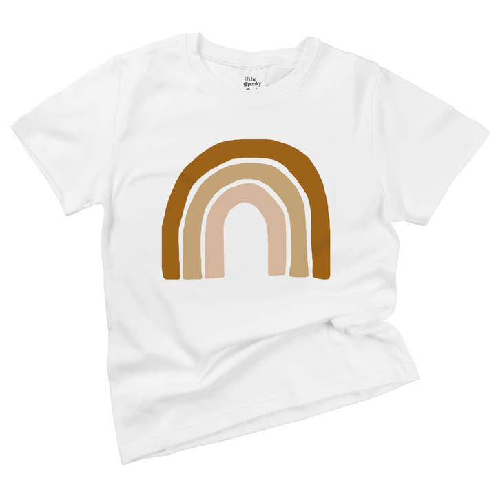 Body et chemise pour bébé en coton bio arc-en-ciel pour la vente par Spunky Stork