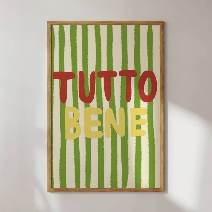 POSTER EVERYTHING IS FINE for wholesale by Studio Dolci