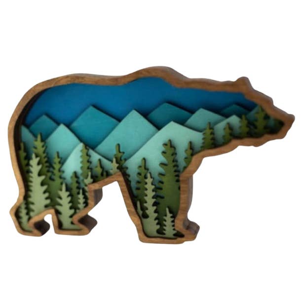 The Wilusz Way - Wholesale Decorative Tabletop Object - Blue Bear