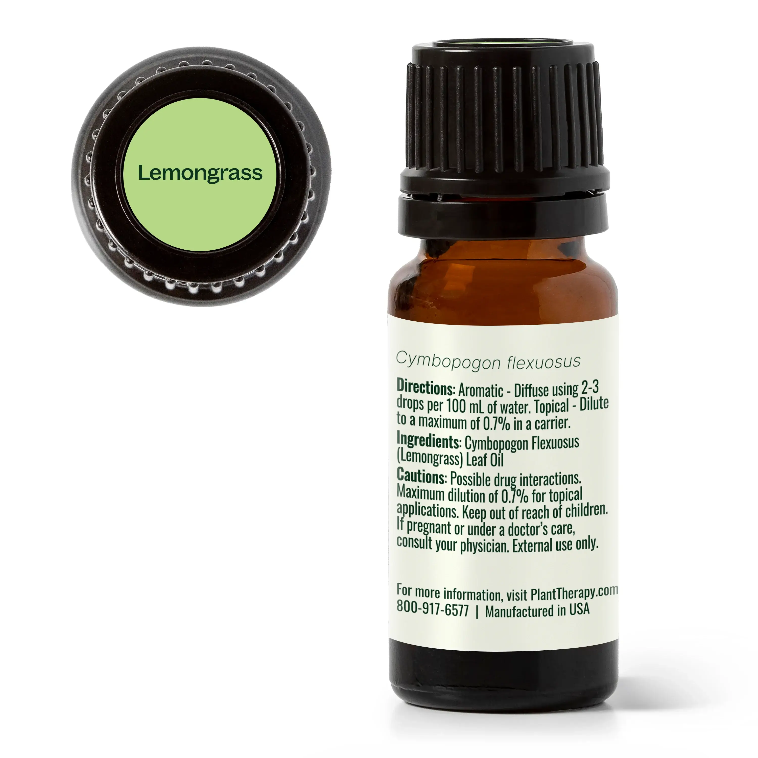 Plant Therapy - Wholesale Essential Oil - Lemongrass Essential Oil 10 mL3