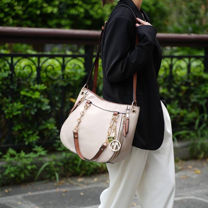 MKF Collection - Wholesale Shoulder Bag - Women's - MKF Lina Shoulder Handbag with Wristlet Wallet Women Purse