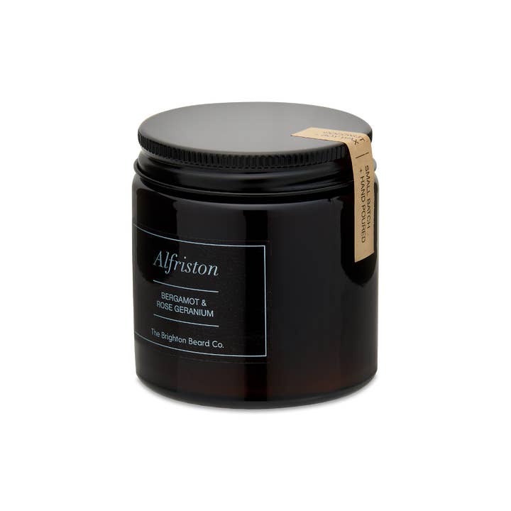 Mens Candle 'Alfriston' for wholesale by The Brighton Beard Co.
