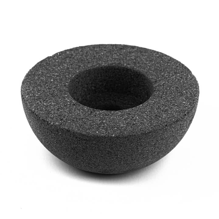 100% cork | AURORA | Black Candel Holder Set 2 for wholesale by NATTU - Ecoproducts for Life