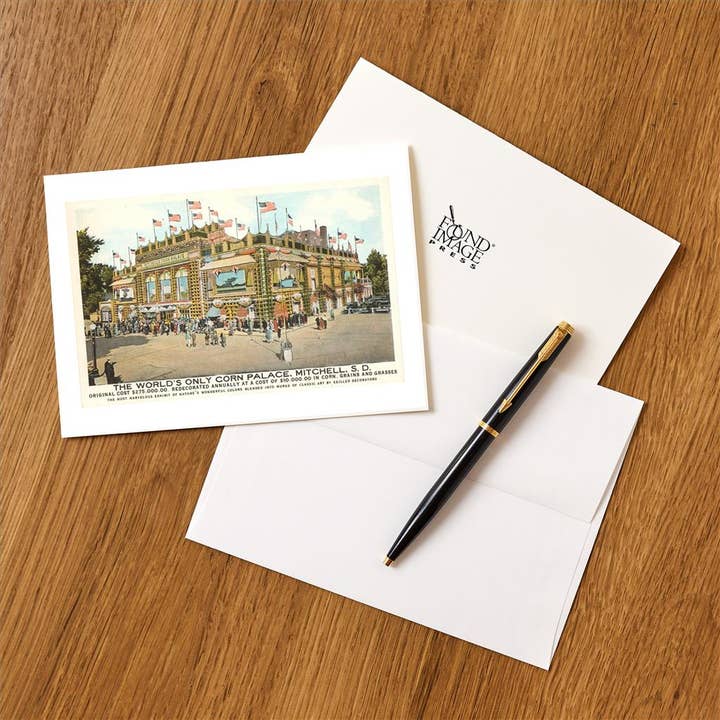 Found Image Press - Wholesale Stationery/Notecard Set - Greeting Card DS-55 Corn Palace, Mitchell1
