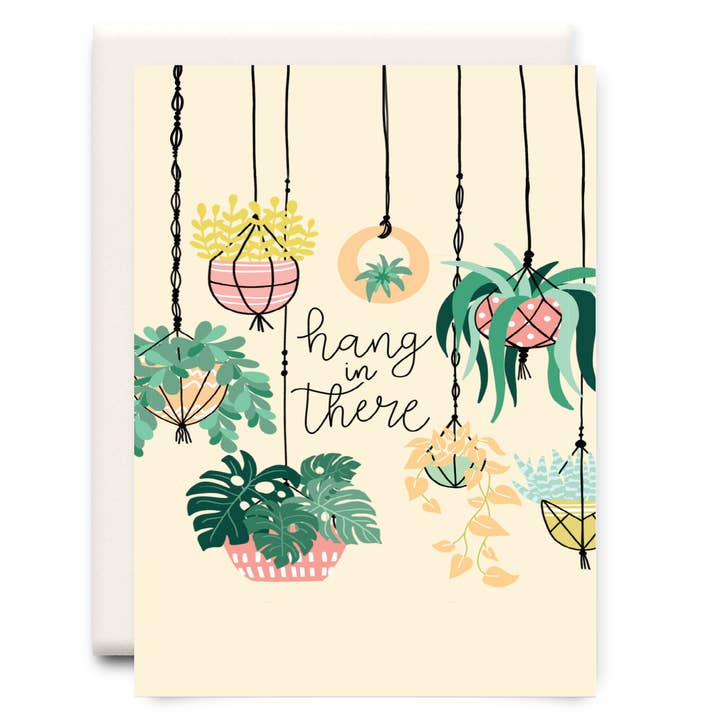 Hang in There | Encouragement Greeting Card for wholesale by Inkwell Cards