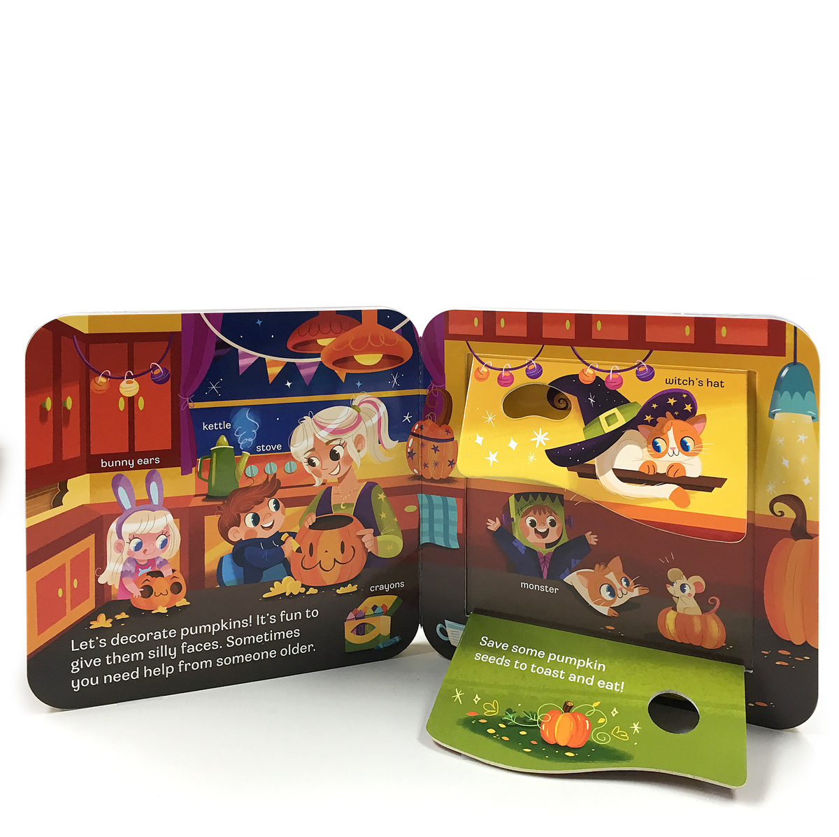 Cottage Door Press - Wholesale Baby & Toddler Book (0-2) - Boo Lift-a-Flap Halloween Board Book1