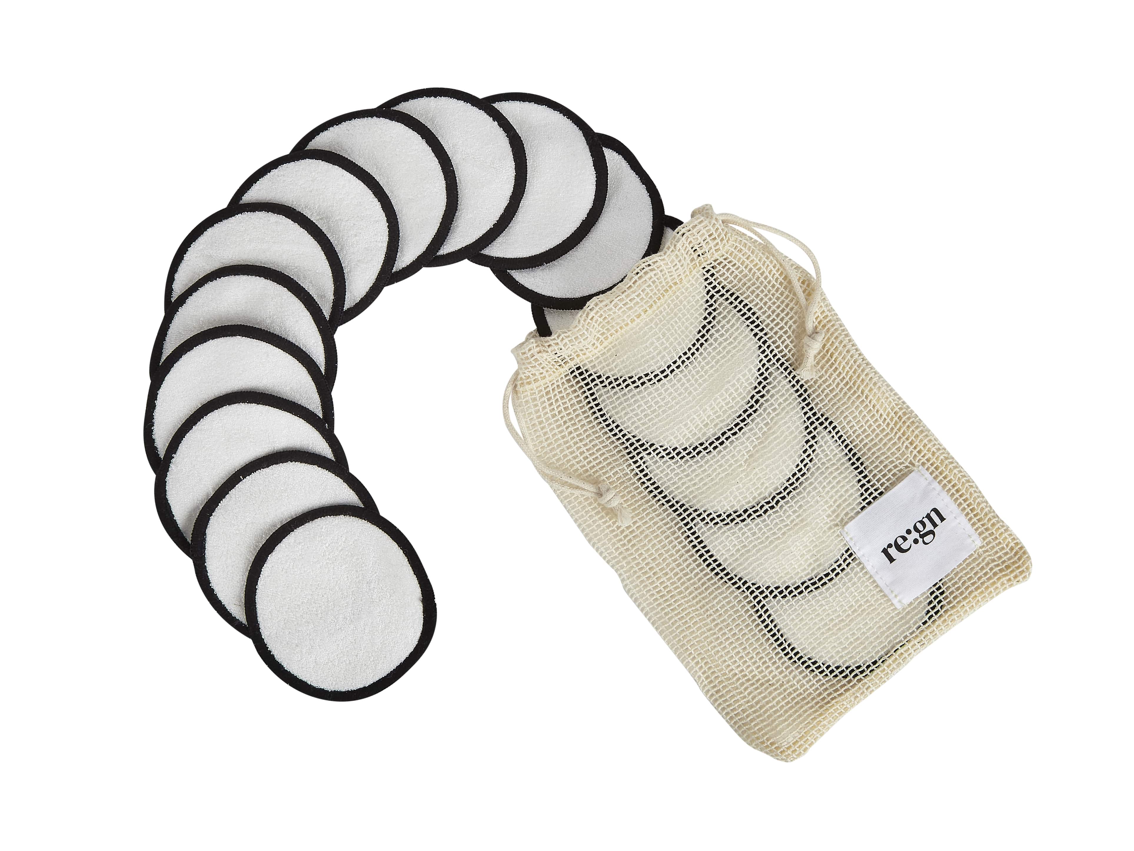 Re:gn - Wholesale Makeup Remover - Reusable Makeup Remover Pads - 16 Pack2