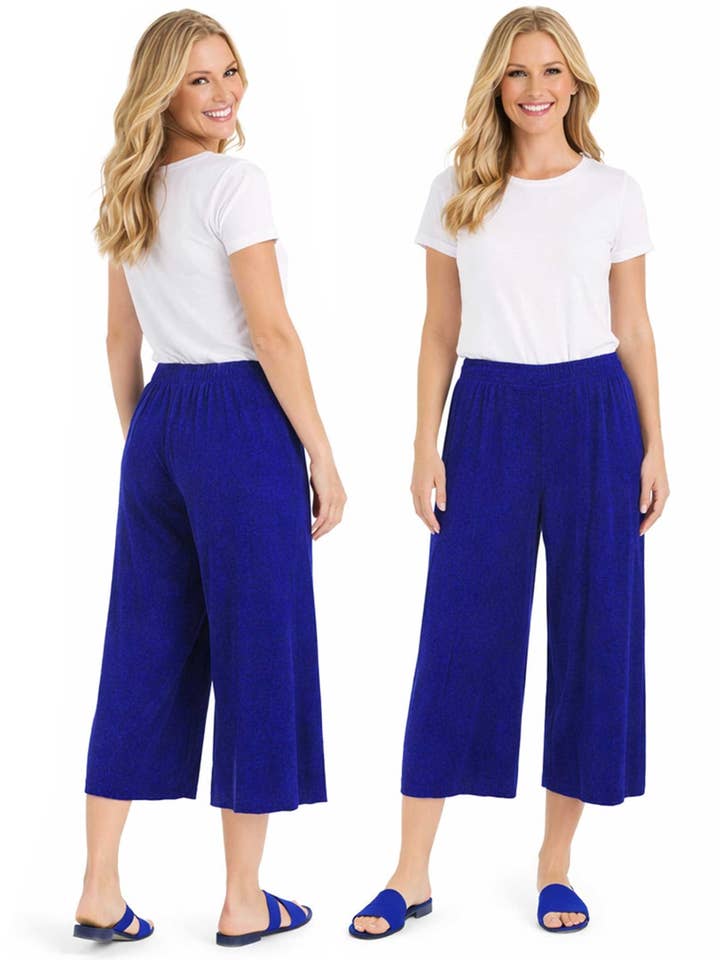 The Magic Scarf Company - Wholesale Pants - Women's - 1248 - Slinky TravelWear Capris19