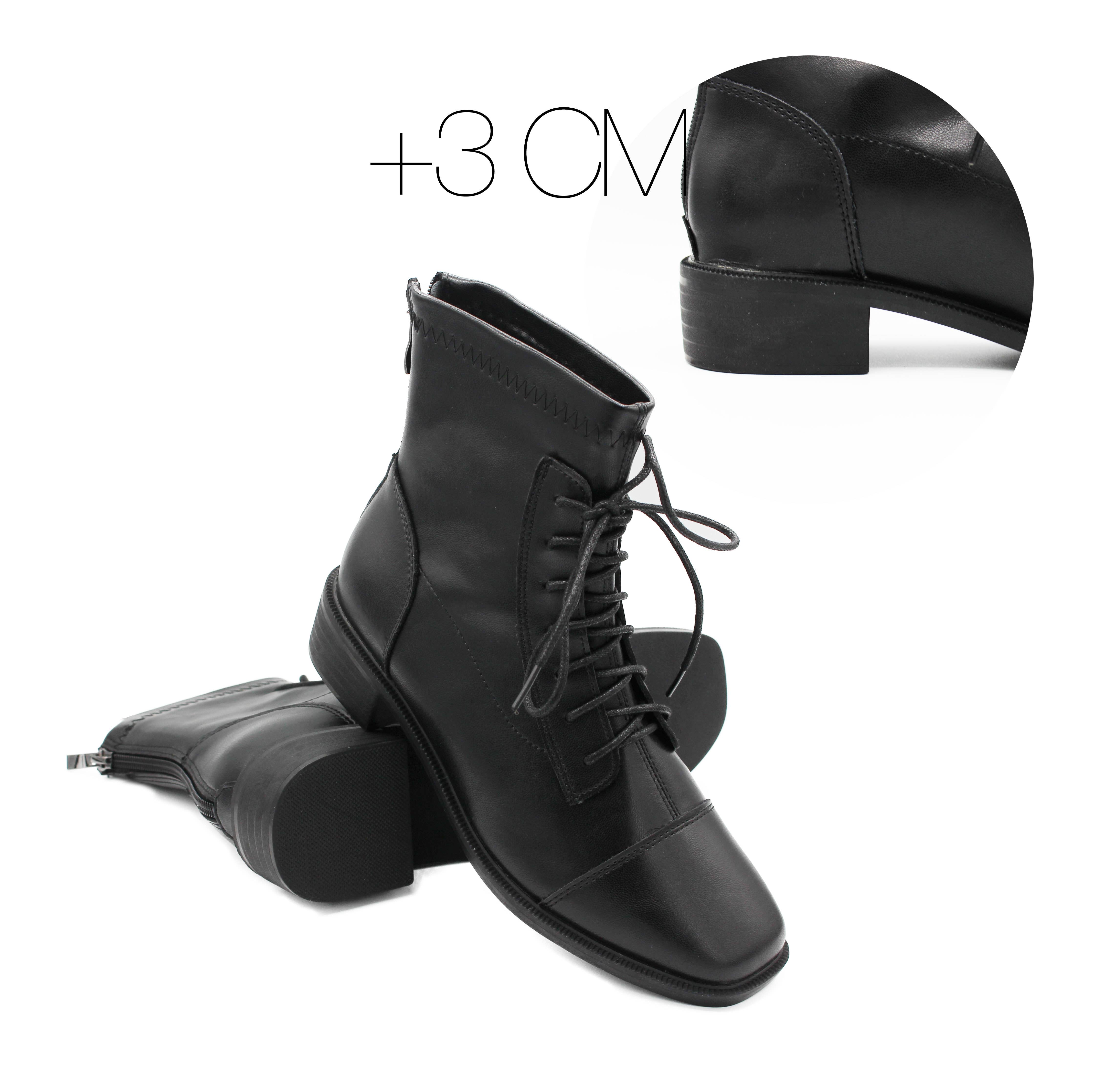 Negro Zerimar Women’s Boots: Stylish & Comfortable with Heel for wholesale on Faire2